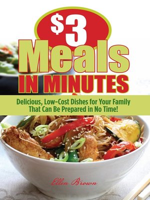 cover image of $3 Meals in Minutes